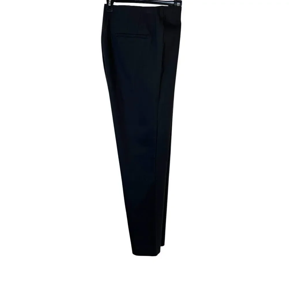 LOFT High Waist Curvy Skinny Stretch Pants in Black Women's Size 14